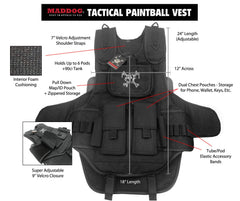 Maddog Tactical Paintball Vest Maddog