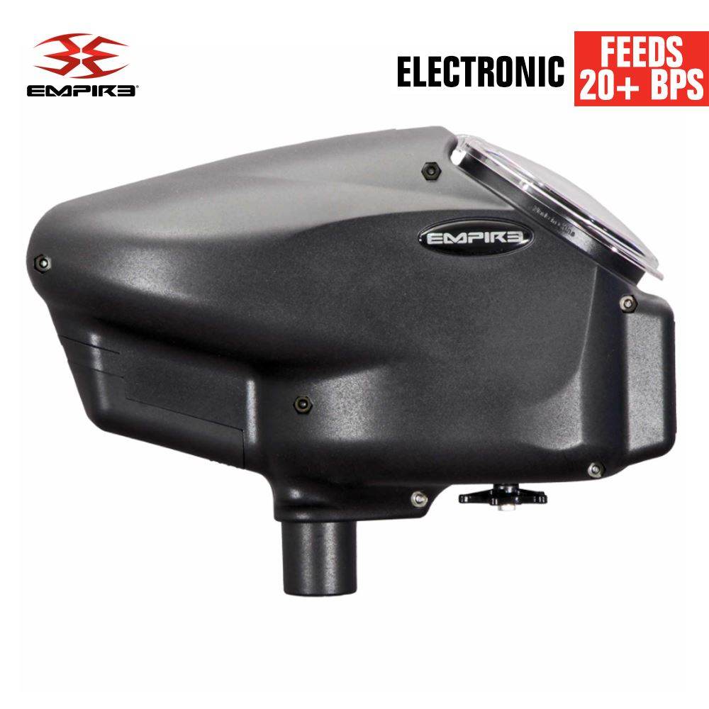Empire Halo Too Electronic Paintball Loader with HK Army Epic Speed Feed - 20+ BPS