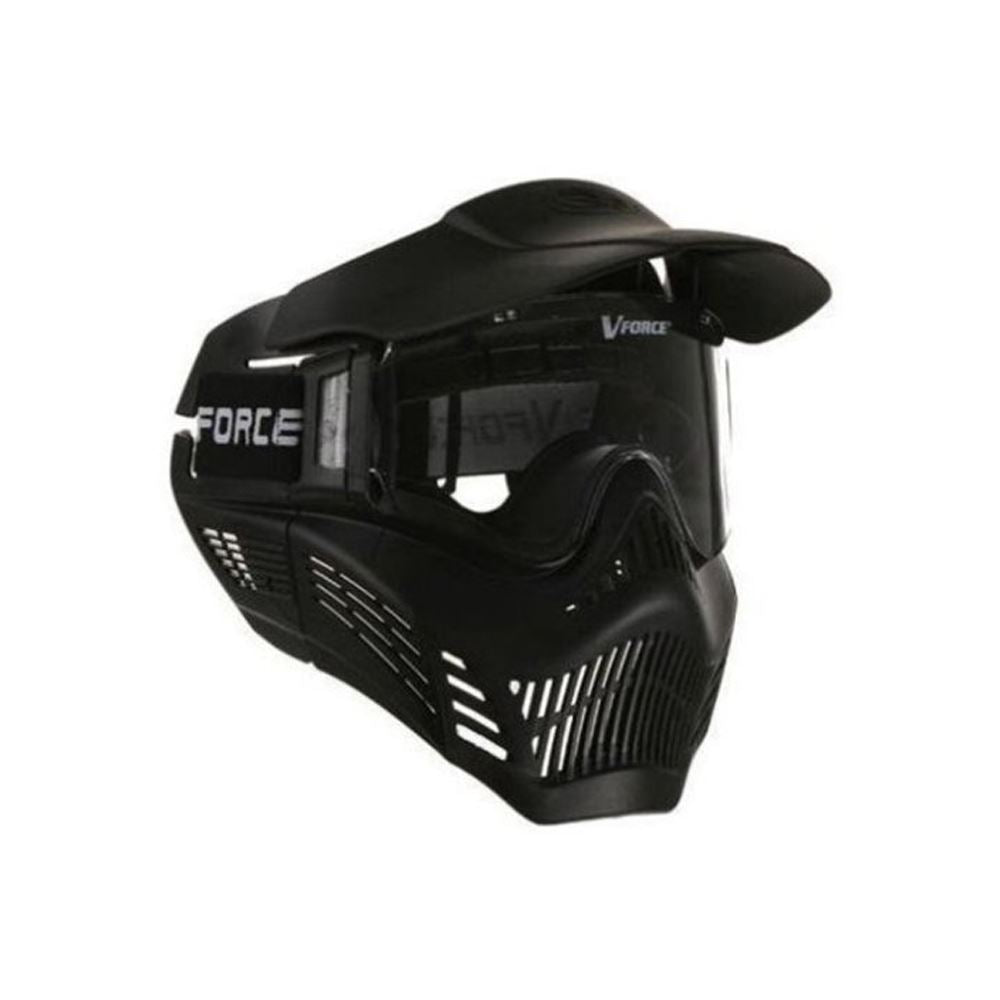 V-Force Armor Field Vision Anti-Fog Paintball Mask - Black V-Force