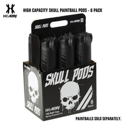 HK Army High Capacity Skull Paintball Pods - 6 Pack HK Army