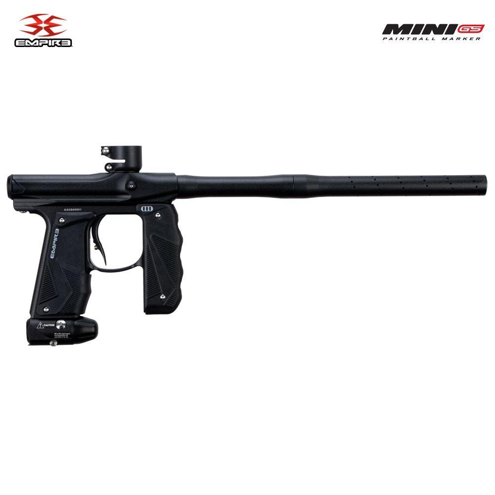 Empire Mini GS Paintball Gun - Dust Tangerine / White - 2pc Barrel Empire
