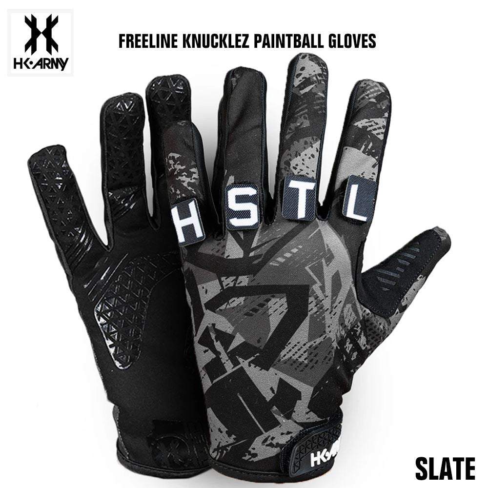 HK Army Freeline Knucklez Paintball Gloves - Slate HK Army