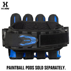 HK Army Magtek Paintball Harness Pod Pack - Black / Blue -3+2 | 4+3 | 5+4 HK Army