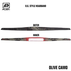 Push Paintball Headband - Olive Camo Push Paintball
