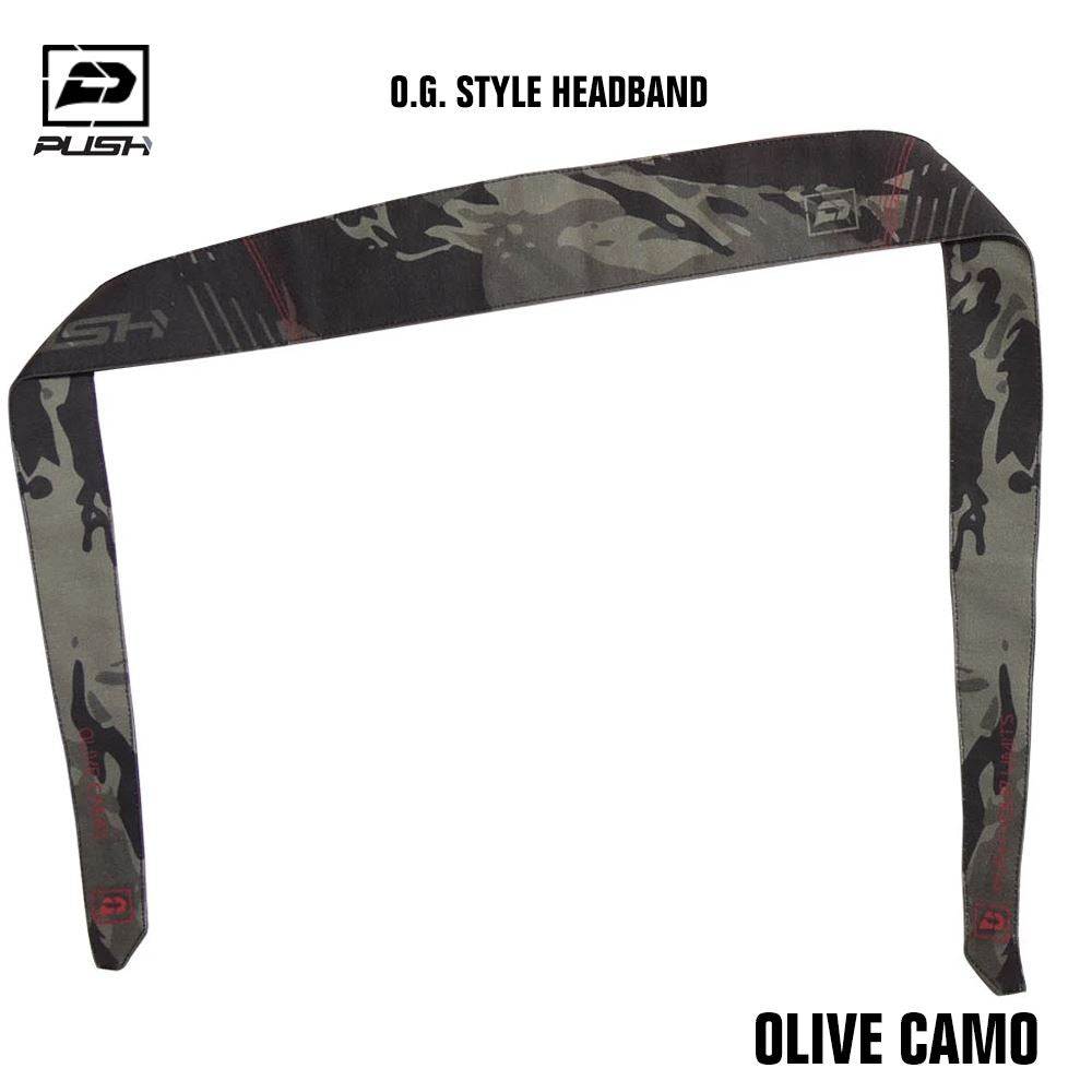 Push Paintball Headband - Olive Camo Push Paintball