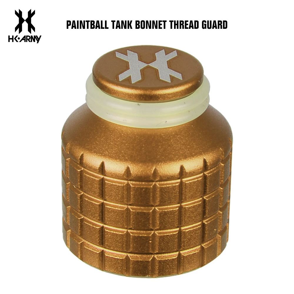 HK Army Tank Thread Guard Protector std config, accessory, durable field use, for gear bags, studio view
