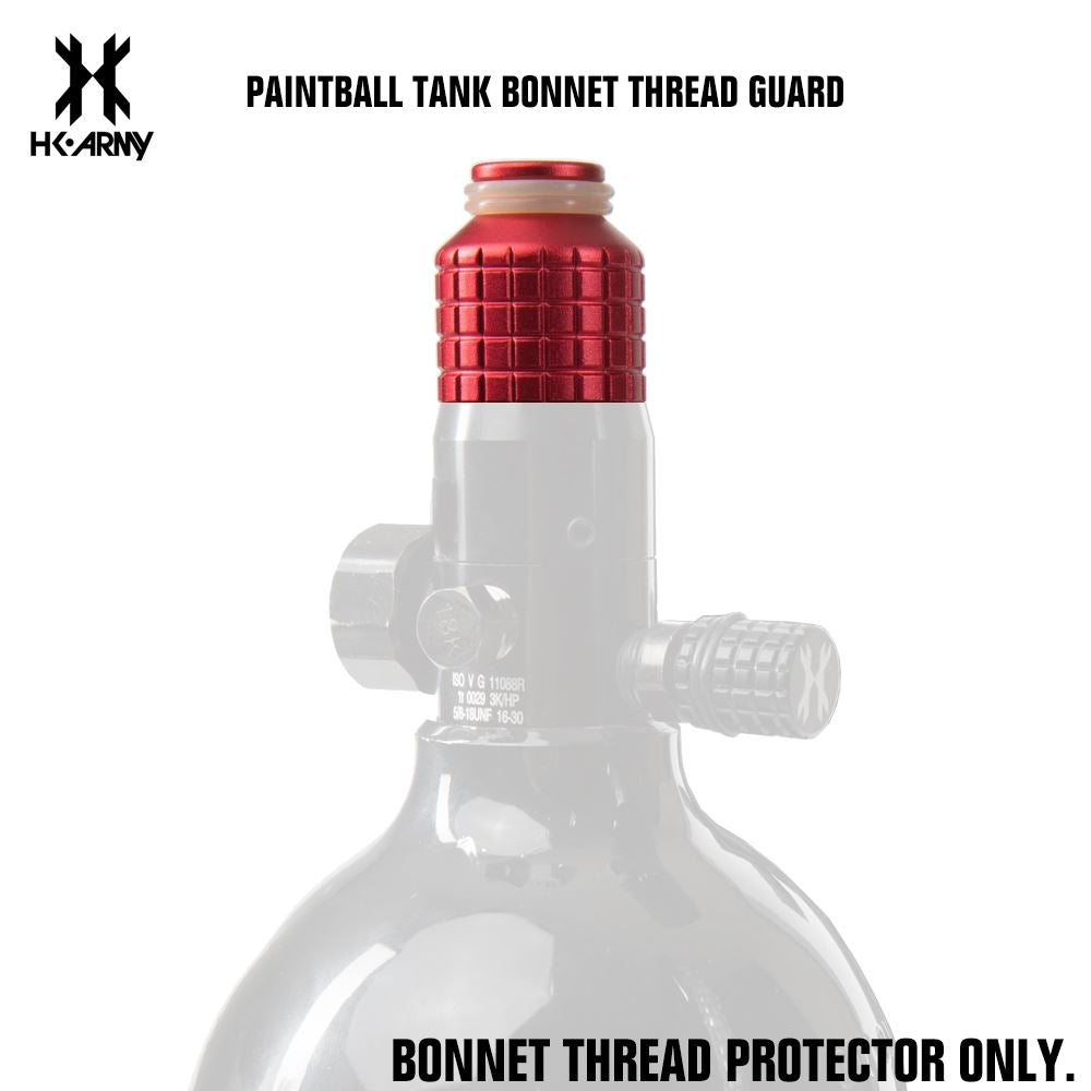 HK Army Tank Thread Guard Protector std config, accessory, performance design, for gear bags, component view