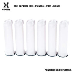 HK Army High Capacity Skull Paintball Pods - 6 Pack HK Army