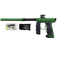 Empire Mini GS Paintball Gun - Dust Green / Dust Brown 2-pc Barrel Empire