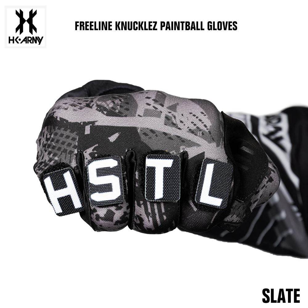 HK Army Freeline Knucklez Paintball Gloves - Slate HK Army