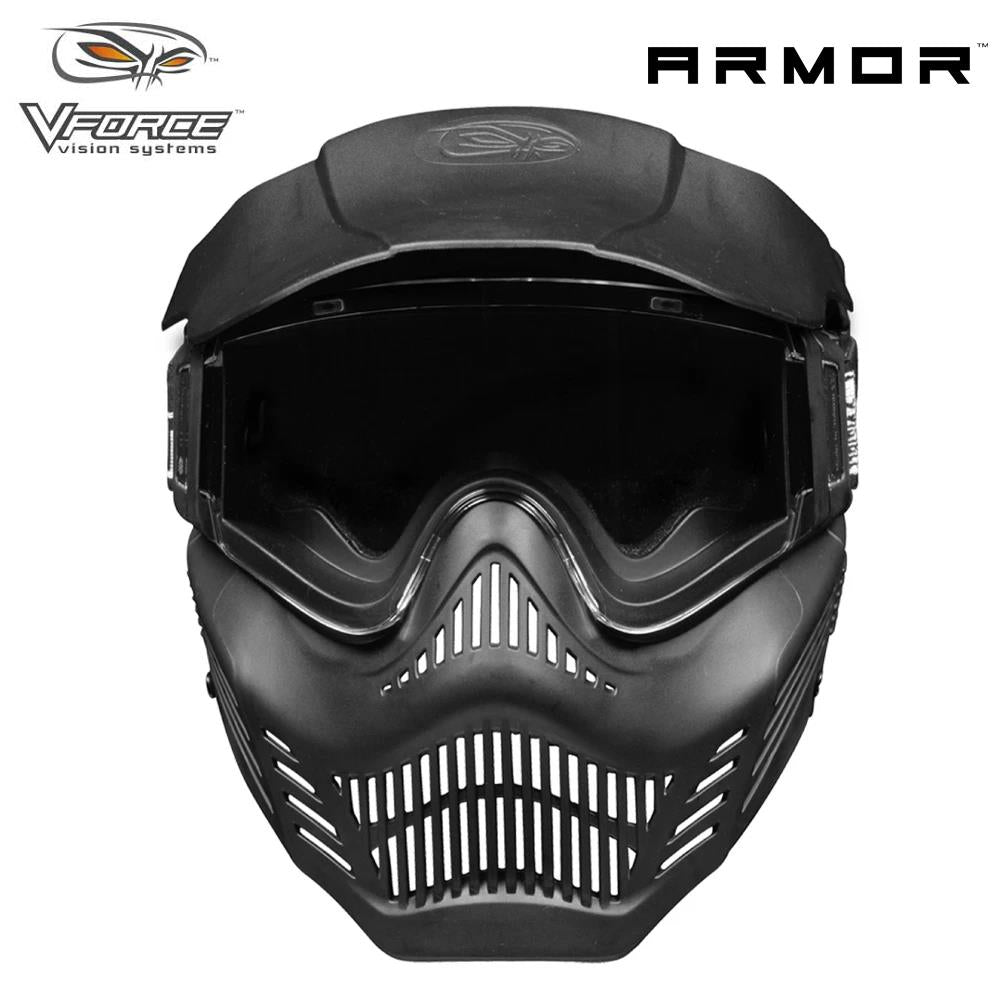 V-Force Armor Field Vision Anti-Fog Paintball Mask - Black V-Force
