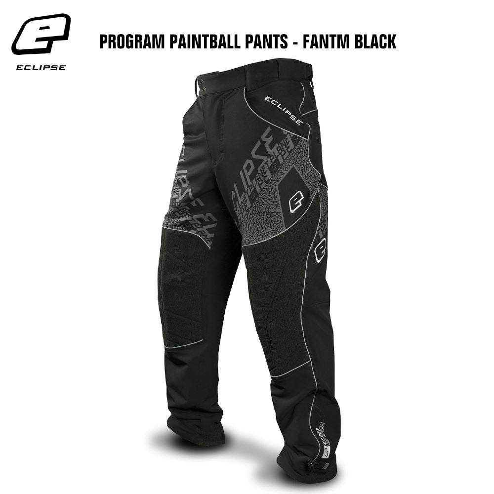 Planet Eclipse Program Paintball Pants - Fantm Black Planet Eclipse