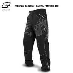 Planet Eclipse Program Paintball Pants - Fantm Black Planet Eclipse