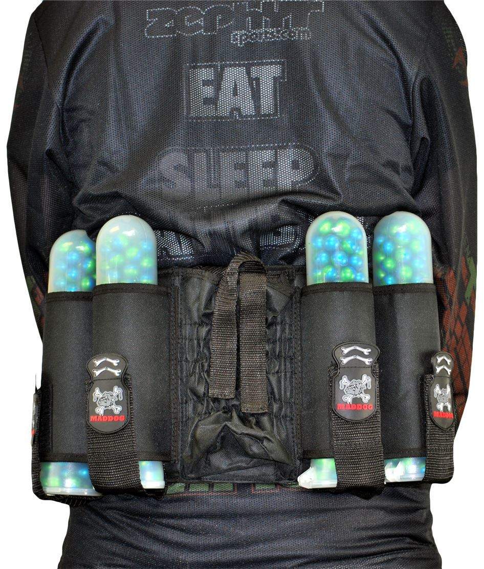 Maddog 4+1 Vertical Paintball Harness Maddog