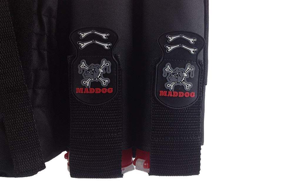 Maddog 4+1 Vertical Paintball Harness Maddog