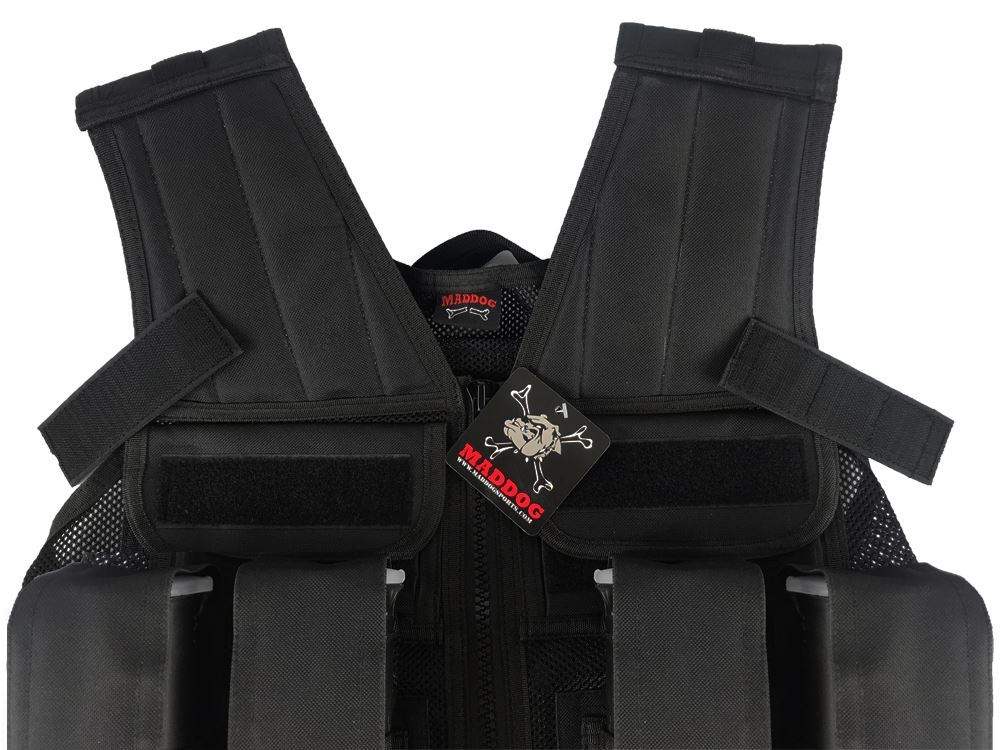 Maddog Battle Paintball Vest Pod and Tank Holder Maddog
