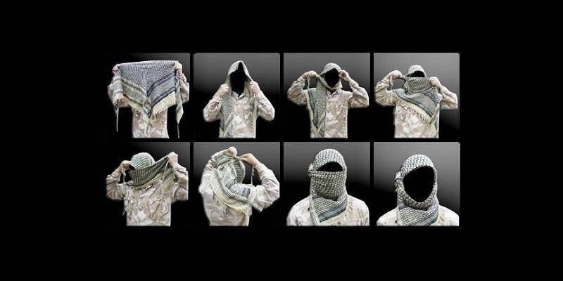 How to Tie Tactical Desert Shemagh Headwraps - PaintballDeals.com