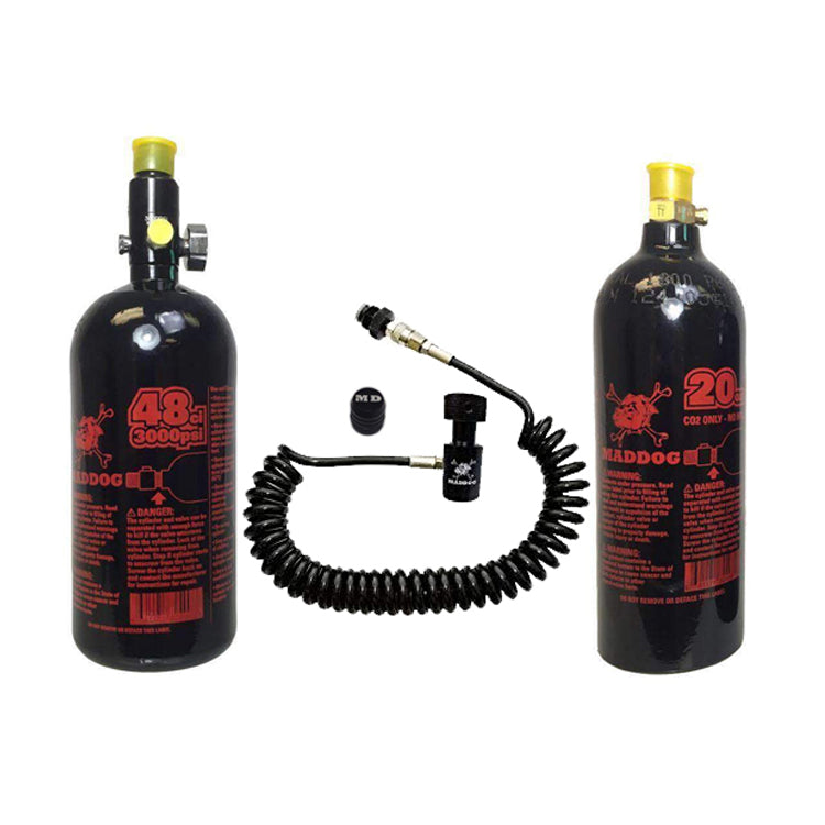 Paintball HPA Tanks & Co2 Bottles