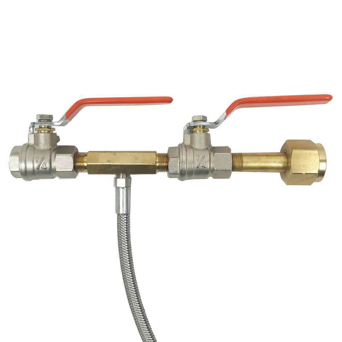 Maddog Paintball CO2 Fill Station, Dual Valve Bottle Refill for CO2 Tanks - OPEN BOX