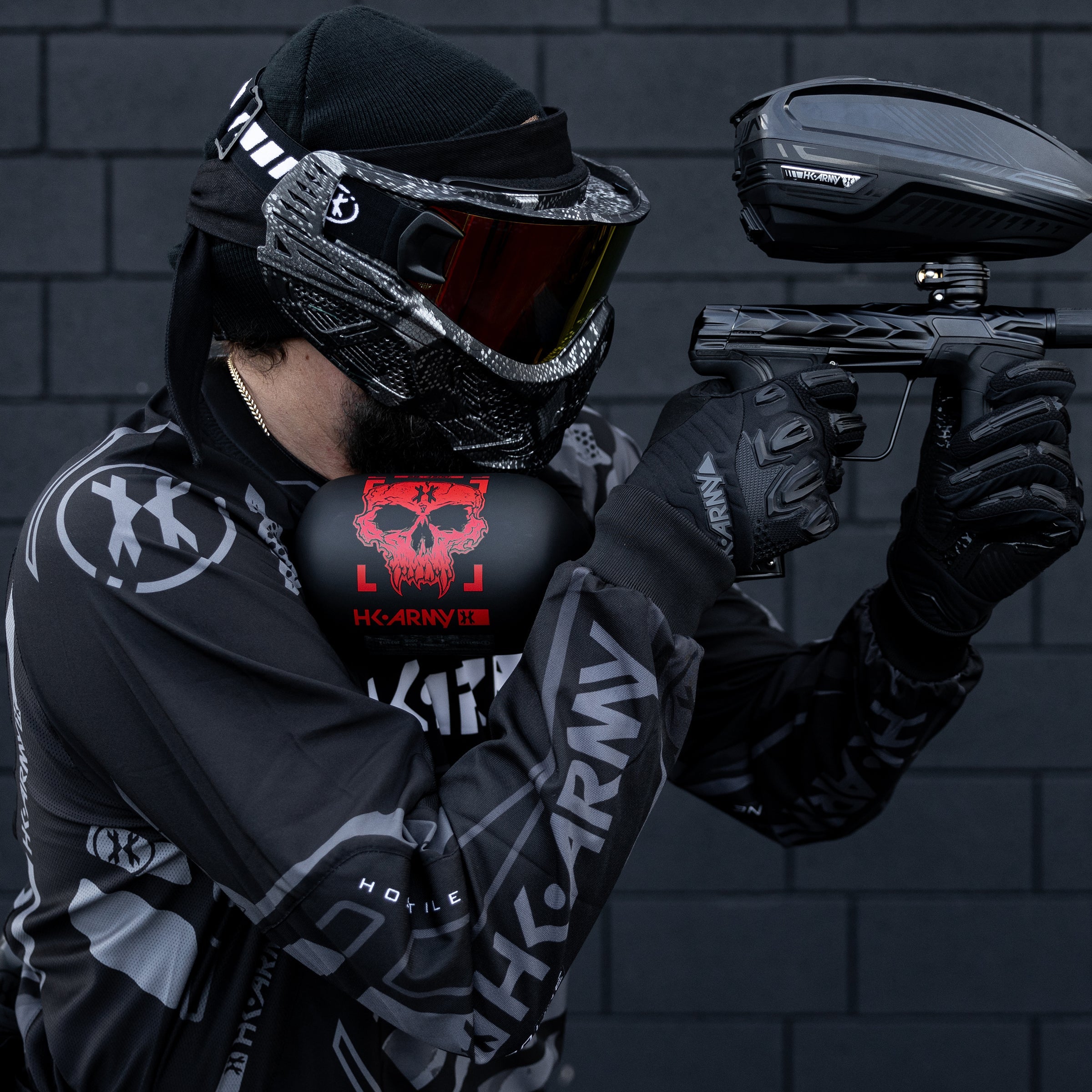 HK Army Alpha Air 68ci 4500psi Carbon Fiber HPA Tank w/ HP8 Regulator – Doom Scorch