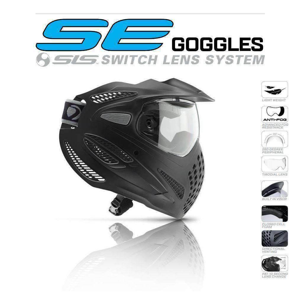 Dye Special Edition Thermal Lens Paintball Goggles - Black