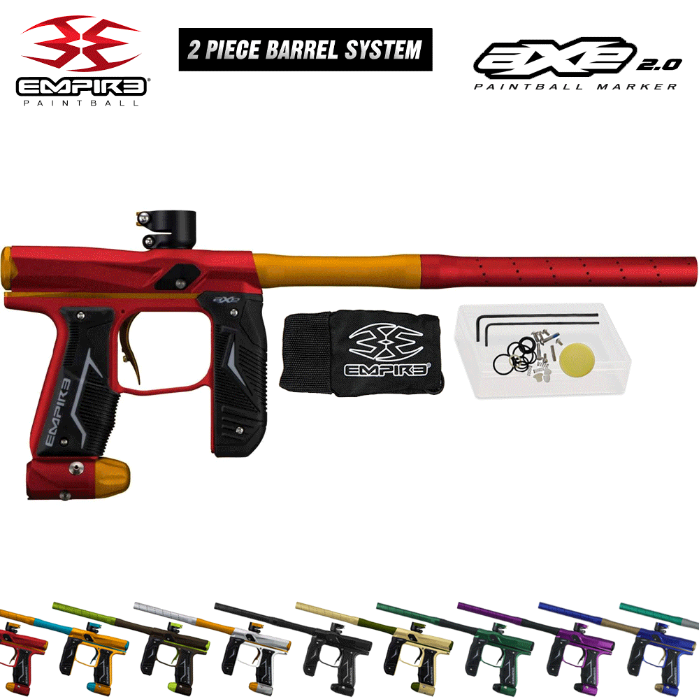 Empire Axe 2.0 Electronic Tournament Paintball Gun Marker - Full Auto