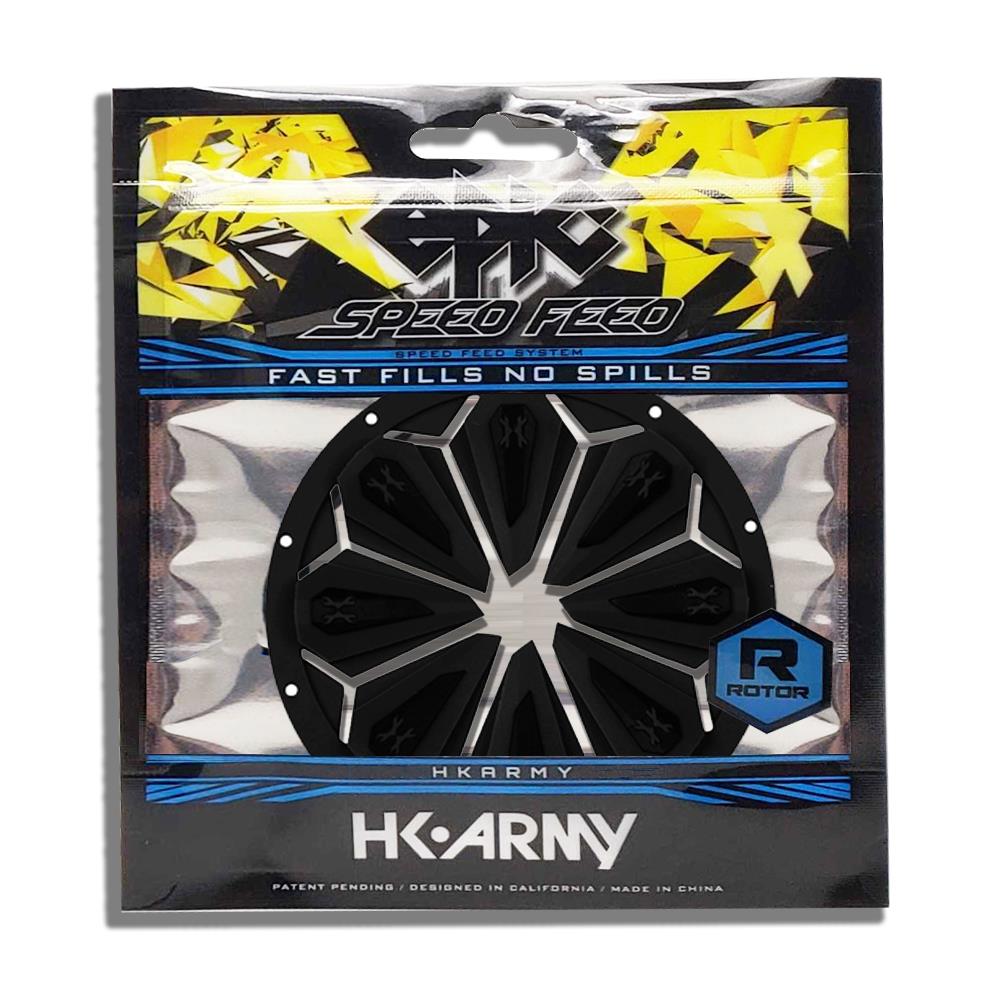 Dye LT-R Electronic Paintball Loader with HK Army Epic Speed Feed