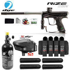 Dye Rize CZR Electronic Advanced HPA Paintball Gun Package Dye