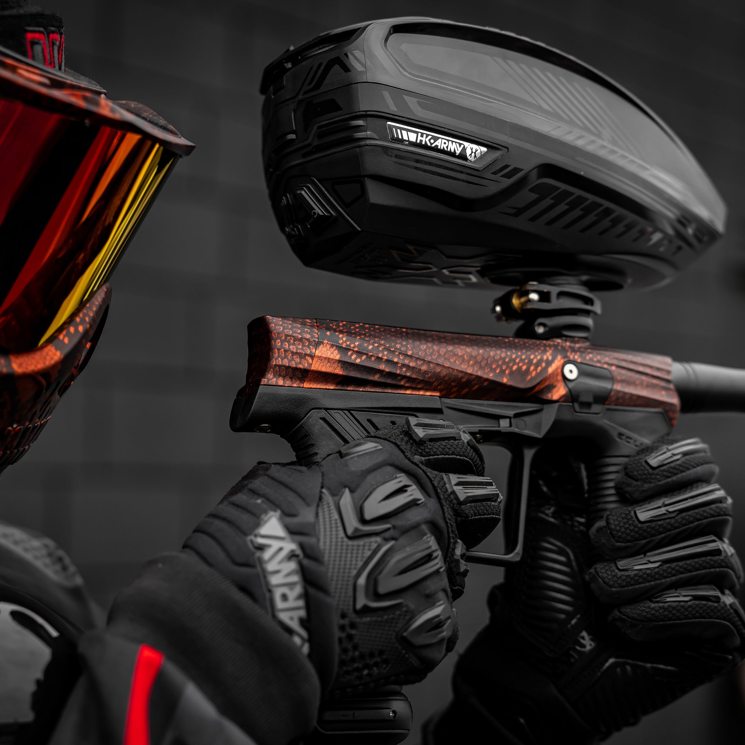 HK Army x Planet Eclipse ETHA3 Snake Red Electronic Paintball Gun