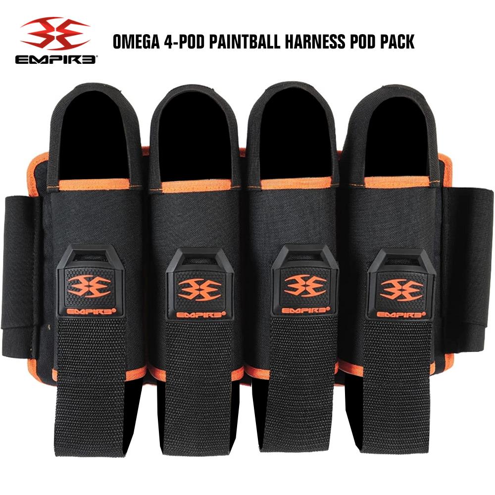 Empire Omega 4-Pod Paintball Harness Pod Pack