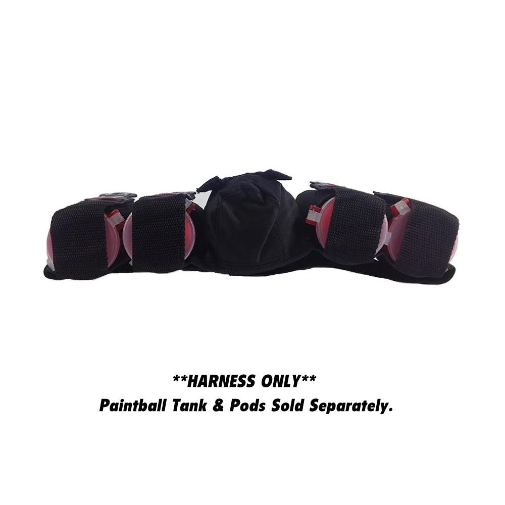 CLEARANCE Used Maddog 4+1 Vertical Paintball Harness - Black