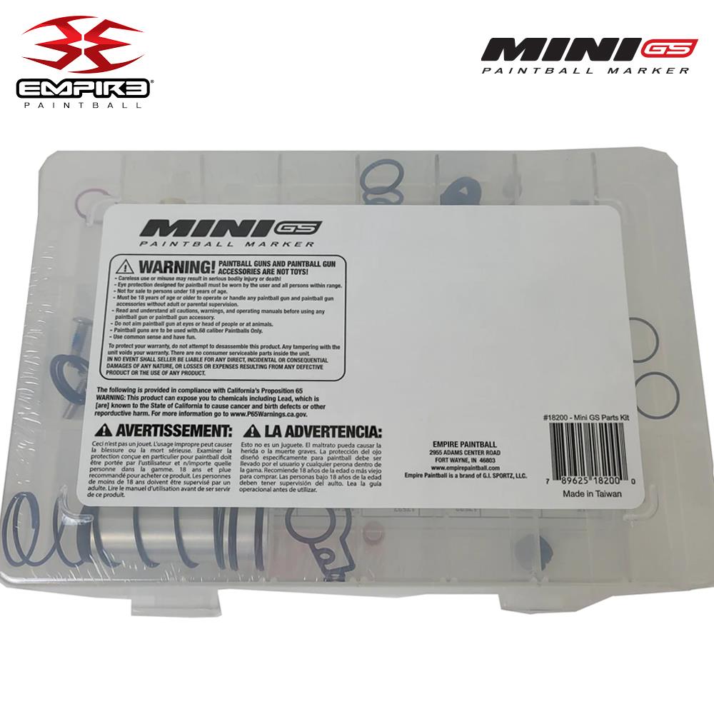 Empire Mini GS Electronic Paintball Gun Marker Complete Spare Parts Kit - Player Parts Kit