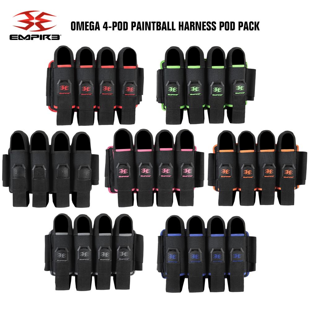 Empire Omega 4-Pod Paintball Harness Pod Pack