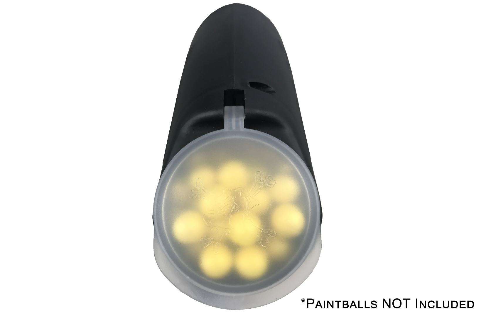 Maddog 200 Round Paintball Hopper Loader - Black