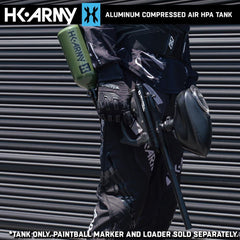 USED BLOWOUT CLEARANCE HK Army 48/3000 Aluminum Compressed Air HPA Paintball Tank - Olive - 2022 Hydro Date