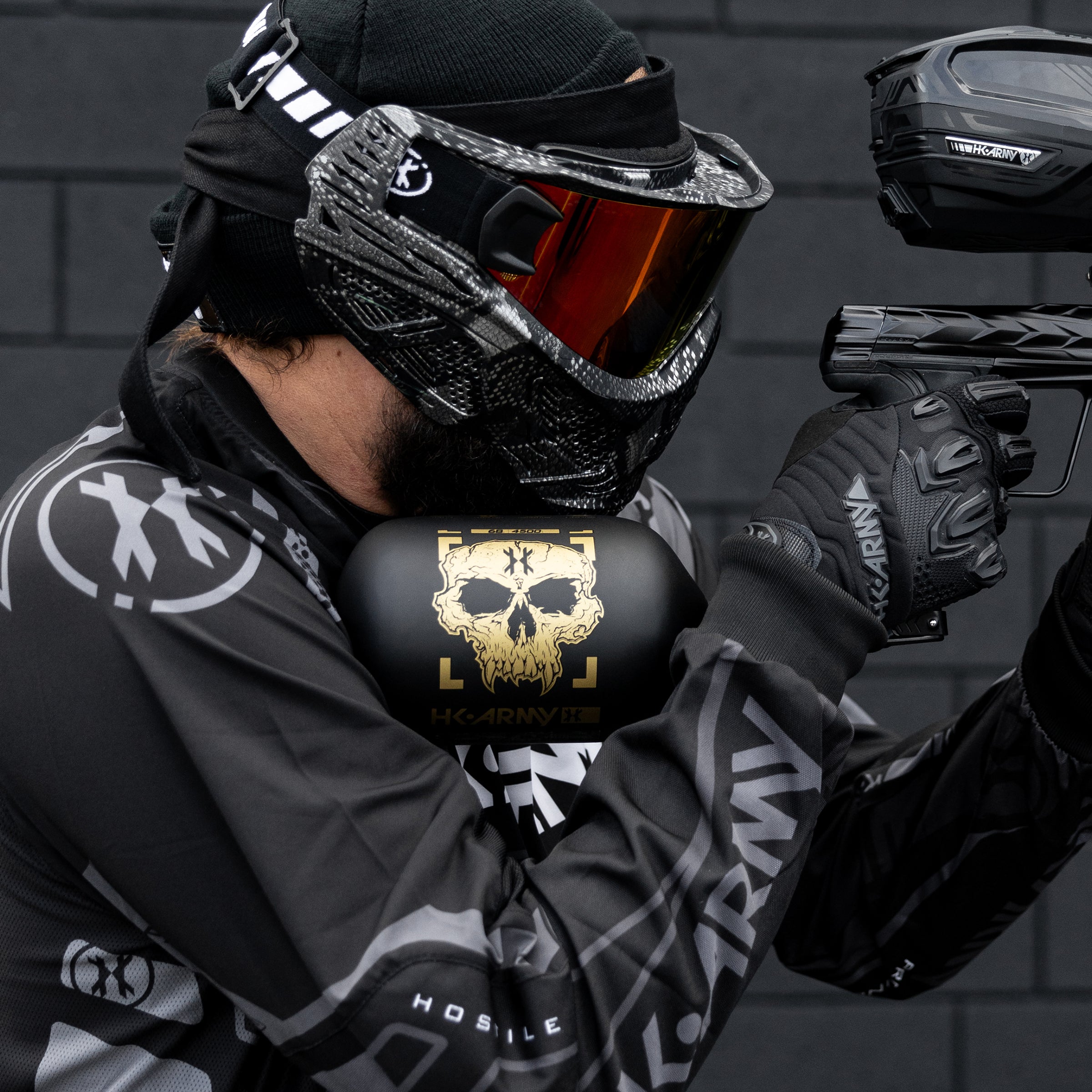 HK Army Alpha Air 68ci 4500 PSI Carbon Fiber Tank Bottle w/ HP8 Regulator - DOOM Midas