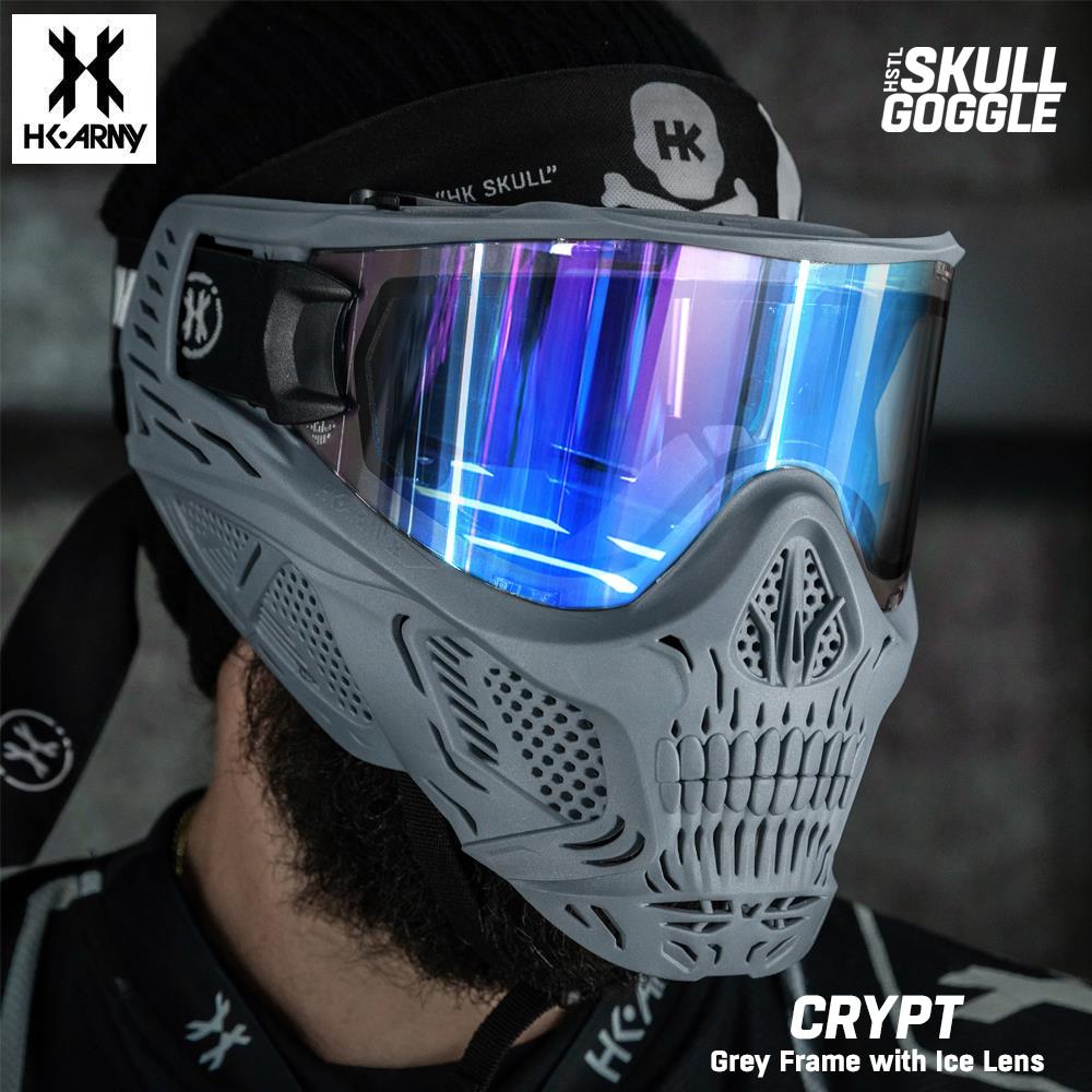 HK Army HSTL SKULL Goggle Paintball Airsoft Mask with Thermal Anti-Fog Lens