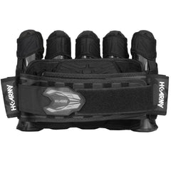 CLEARANCE HK Army Zero G 2.0 3+2 Paintball Harness Pod Pack - Black / Blue