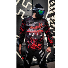 CLEARANCE HK Army HSTL Line Padded Paintball Jersey - Lava - LARGE | USED But NOT Abused