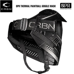 CLEARANCE Carbon OPR Operator Thermal Paintball Goggles Mask - Black - USED But Not Abused