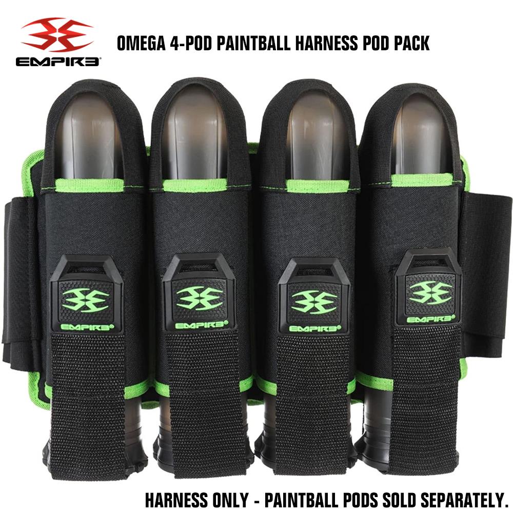 Empire Omega 4-Pod Paintball Harness Pod Pack