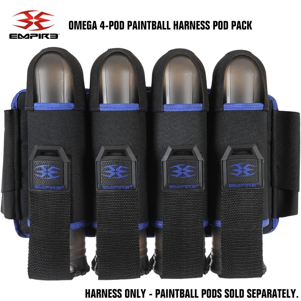 Empire Omega 4-Pod Paintball Harness Pod Pack