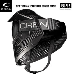 CLEARANCE Carbon OPR Operator Thermal Paintball Goggles Mask - Black - USED But Not Abused