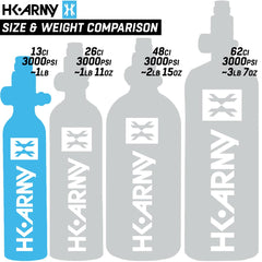 CLEARANCE HK Army 13/3000 Aluminum Compressed Air HPA Paintball Tank - USED But Not Abused | 2025 Hydro