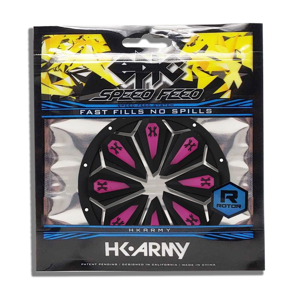 Dye LT-R Electronic Paintball Loader with HK Army Epic Speed Feed