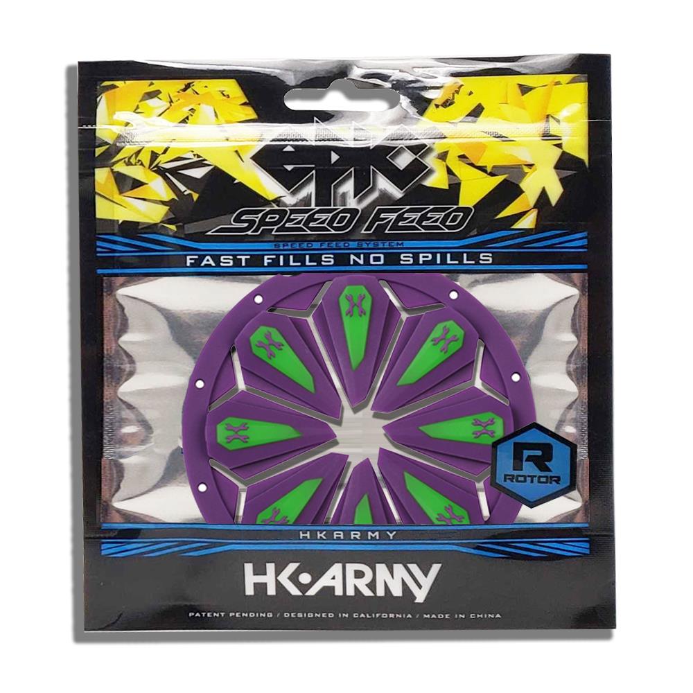 Dye LT-R Electronic Paintball Loader with HK Army Epic Speed Feed