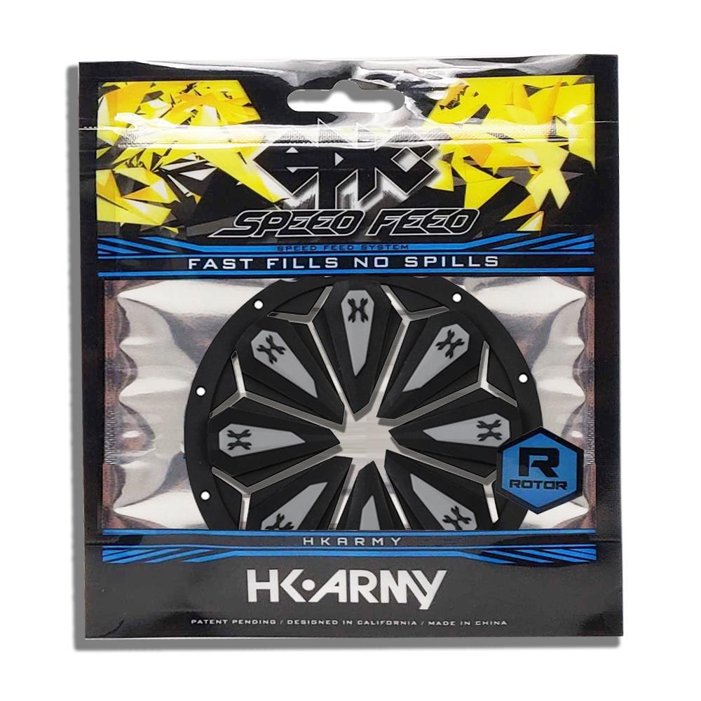 Dye LT-R Electronic Paintball Loader with HK Army Epic Speed Feed