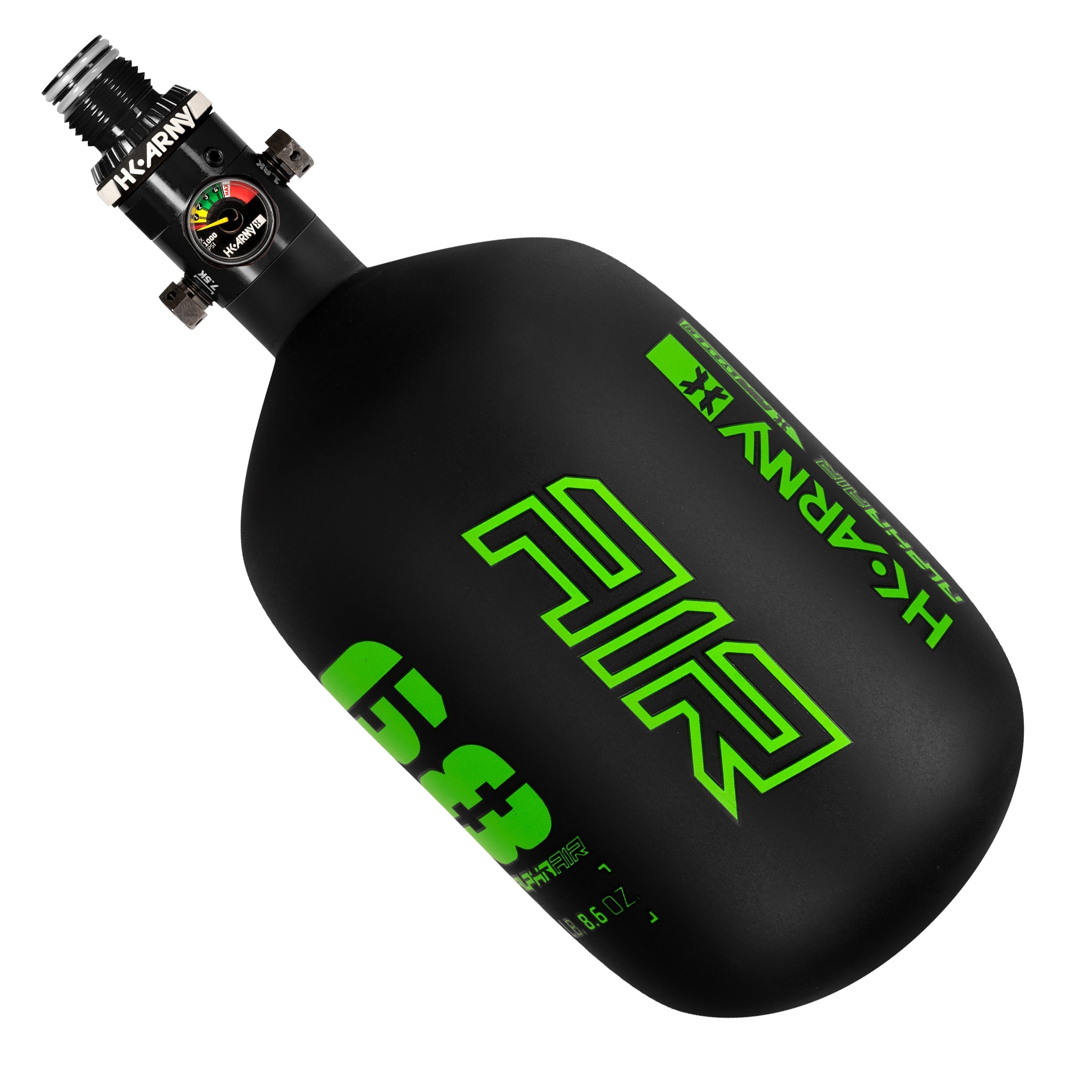 HK Army Alpha Air 68ci 4500 PSI Carbon Fiber HPA Tank w/ HP8 Regulator