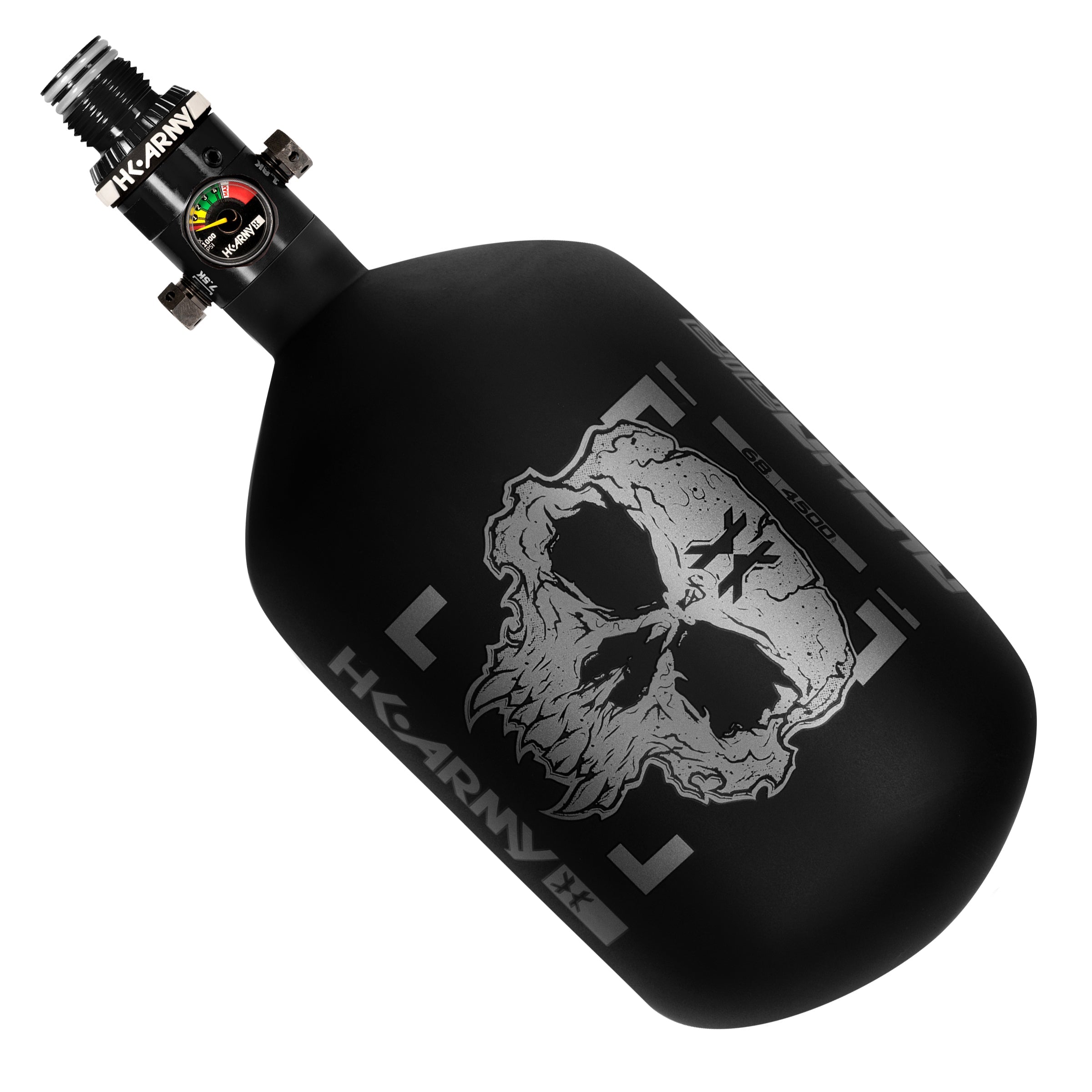 HK Army Alpha Air 68ci 4500 PSI Carbon Fiber Tank Bottle w/ HP8 Regulator - DOOM Alloy