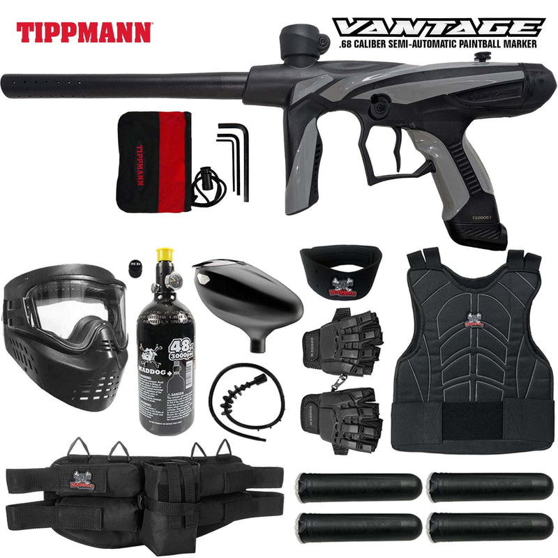 Maddog Tippmann Vantage Protective Paintball Gun Marker Starter Package Tippmann